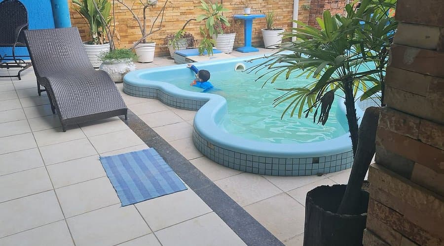 Piscina da pousada